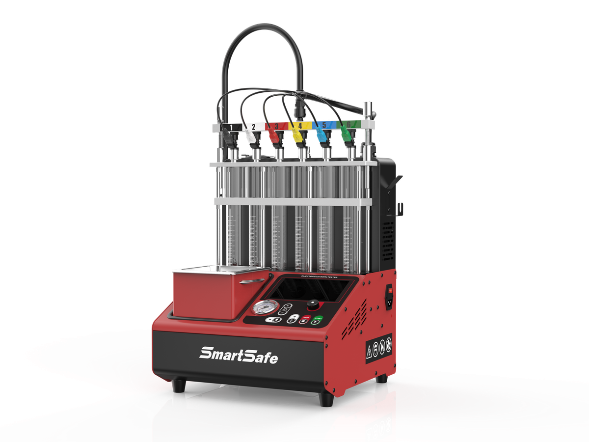 CNC605+ 6-Cylinder Ultrasonic Fuel Injector Cleaner & Tester