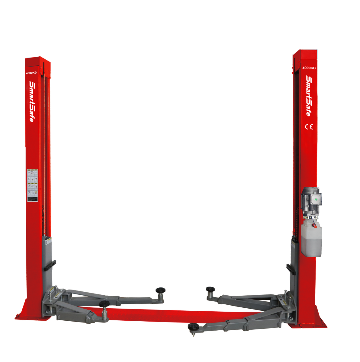 4-Ton Base-Plate 2-Post Hydraulic Lift LT240