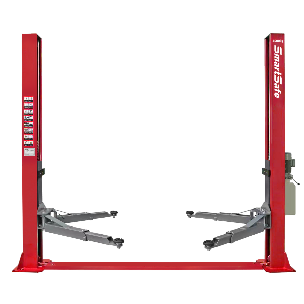 4.5-Ton Heavy-Duty Base-Plate 2-Post Lift LT245